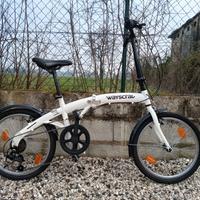 Bici pieghevole Wayscral Takeaway 100 con cambio