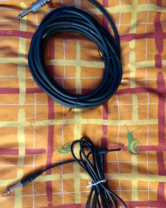 cavi jack per chitarra elettrica