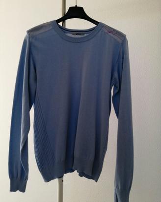 Maglioncino azzurro in cotone