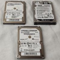 Lotto 3 Hard Disk 2.5 Samsung WD computer notebook