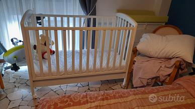 Culla Lettino NEONATO CON MATERASSO