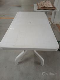 tavolo in plastica 