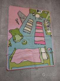 Tappeto Ikea stanza bambina 132 x 100 cm