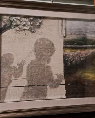quadro di Mauro Maltoni "giochi e ombre..."