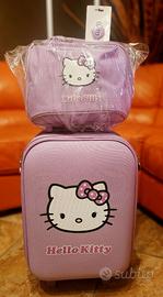 Set da Viaggio Hello Kitty _ Trolley + Beauty Case