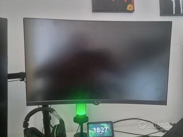 monitor curvo 27 pollici 180hz