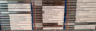 Lotto giochi PS2 (36 giochi) + PlayStation e acces