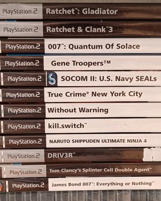 Lotto giochi PS2 (36 giochi) + PlayStation e acces