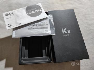 SCATOLA ORIGINALE PIÙ ISTRUZIONI LG K8