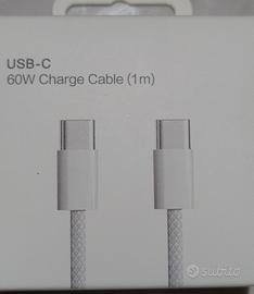 Cavo USB-C 60W Intrecciato – Nuovo Sigillato 