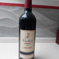 Bottiglia vino Merlot Chalbert anno 2005