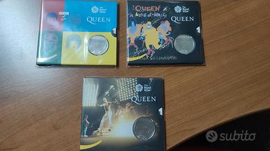 QUEEN ROCK MONETE NUOVE ROYAL MINT