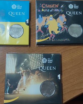 QUEEN ROCK MONETE NUOVE ROYAL MINT