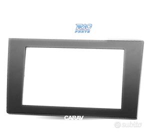 CORNICE NERA PER AUTORADIO 2-DIN PER AUDI A4 E SEA