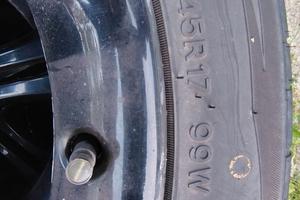 Cerchi in Lega neri da 17 originali Mercedes