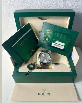 ROLEX DATEJUST 126300/41MM/FULL-SET/YEAR 2021