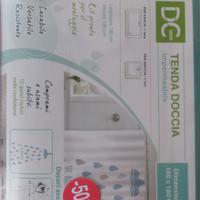 Tenda doccia impermeabile
