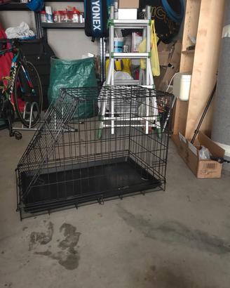 gabbia per cani da baule