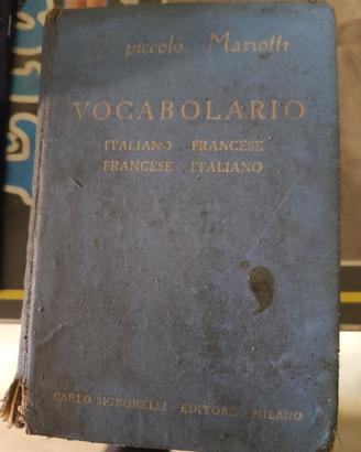 vocabolario italiano - francese e viceversa