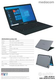 Notebook Mediacom SmartBook ONE M-SB151