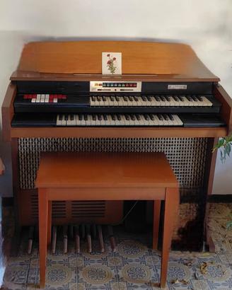 Organo elettronico Vintage anni 70 con panca 