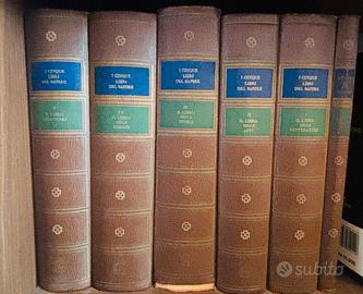 Enciclopedia vintage “i cinque libri del sapere”