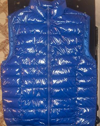 Snipes - Giacca smanicato BLU Taglia M