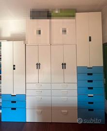 Armadi IKEA sistema completo modulare