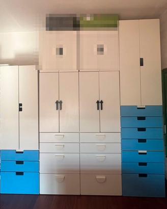 Armadi IKEA sistema completo modulare