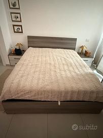 Letto con contenitore