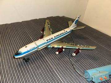 Giocattolo aereo in latta, teleguidato anni ‘60