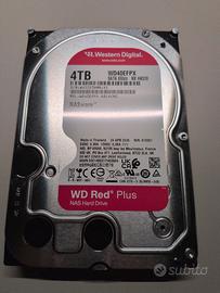 Western Digital WD Red Plus 4TB Hard Disk 3.5” NAS