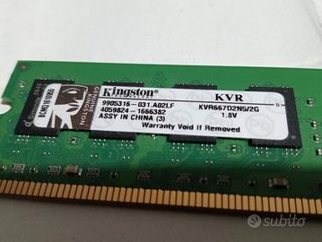 2GB Kingston ddr2 (KVR667D2N5/2G)