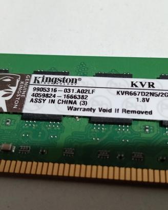 2GB Kingston ddr2 (KVR667D2N5/2G)