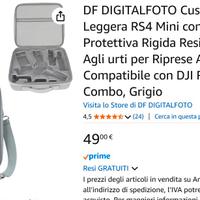 Custodia da Trasporto Leggera RS4 Mini