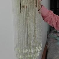 Applique stile liberty verde acido