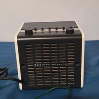 Radio Mivar R571 Radio Var Cubo  Bianca Vintage