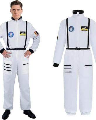 Costume Da Astronauta x adulti uomo bianco XL