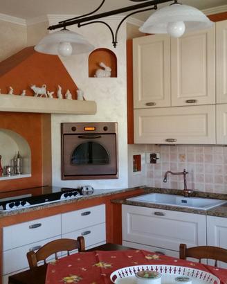 CUCINA IN FINTA MURATURA. ZACCARIOTTO.