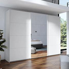 armadio scorrevole 300x  223h con specchio
