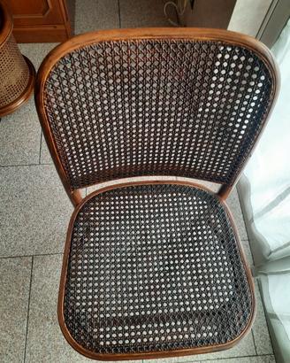 Sedie legno paglia di Vienna. Dettagli
