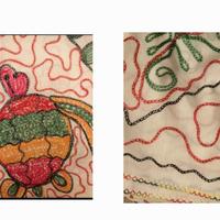 prezioso copriletto ricamato