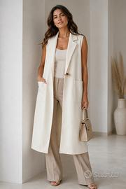 Gilet donna Maya con spilla