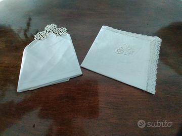 fazzoletto da taschino con bordo al "chiacchierino