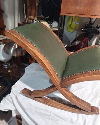 Poggiapiedi a dondolo anni 50