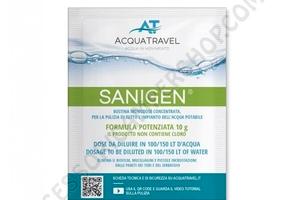 SANIFICANTE SANIGEN ACQUATRAVEL PER SERBATOI E TUB