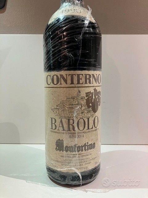 Barolo Riserva Monfortino 1990 - Collezionismo In vendita a Varese