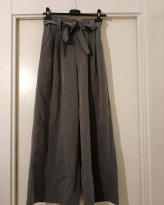 Pantaloni fondo ampio stile completo taglia unica