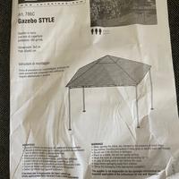 Telo per gazebo in ferro