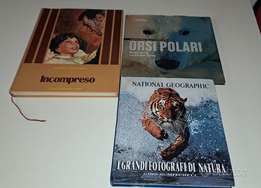 2 libri sulla natura e uno sulla narrativa 